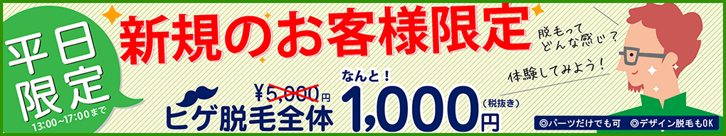 平日限定